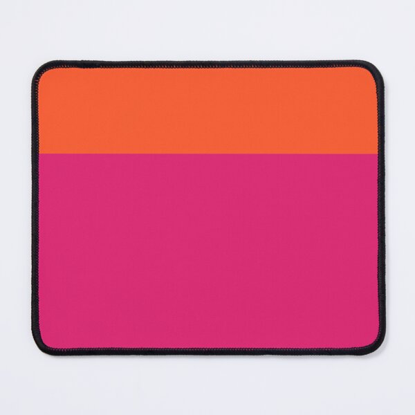 Item preview, Bold Vivid Orange and Hot Fuchsia Colorblock designed and sold by Deutschic.