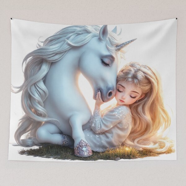 Item preview, Princess with Unicorn 4 designed and sold by Little Corner.