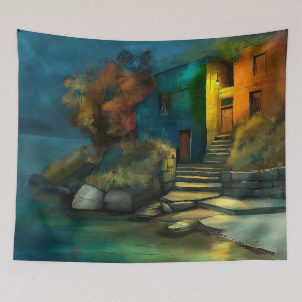 Item preview, Twilight on the Cove designed and sold by BlueBunnyClub.