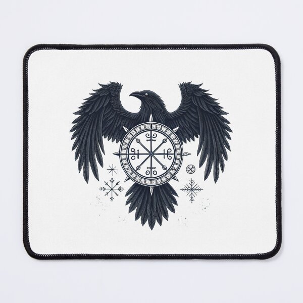 Item preview, Helm of Awe with Raven protection and inner strength . designed and sold by Lucky 777.