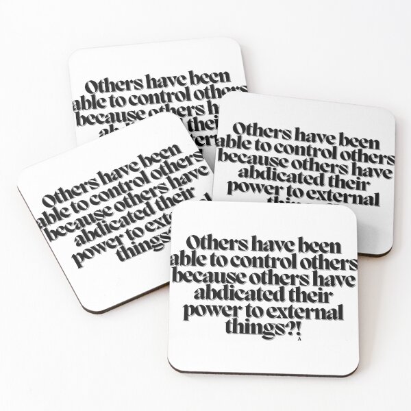 Item preview, Others have been able to control others because others have abdicated their power to external things! designed and sold by Finds.