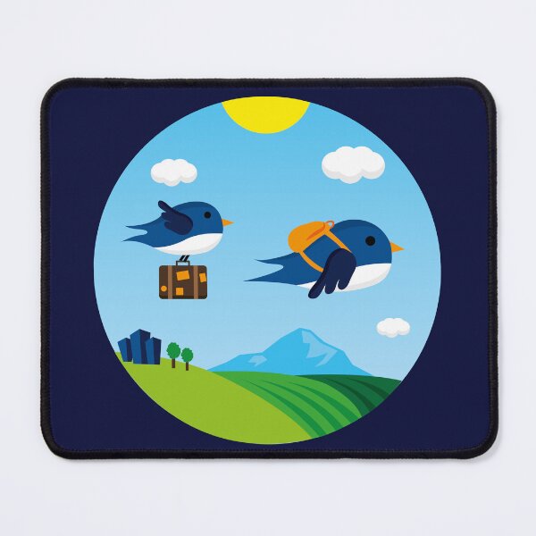 Item preview, Traveling Swallows – Adventure Awaits! designed and sold by fishdesigns.