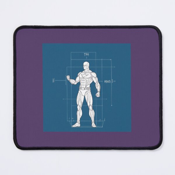 Item preview, THE HERO IS FIGHTING FIT designed and sold by andalaimaging.