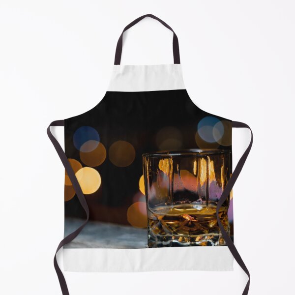 Item preview, Single malt whiskey in a whiskey glass on a summer night with the city bokeh in the background designed and sold by PR7 photography.