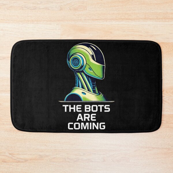 Item preview, Tesla bot designed and sold by TEEJAMBOREE.