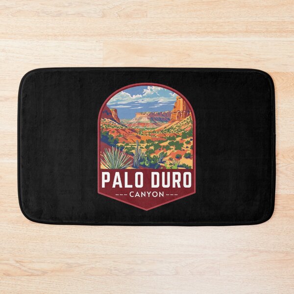 Item preview, Palo Duro Canyon State Park in Texas, USA Vintage Travel Art Badge designed and sold by MaateoDesign.