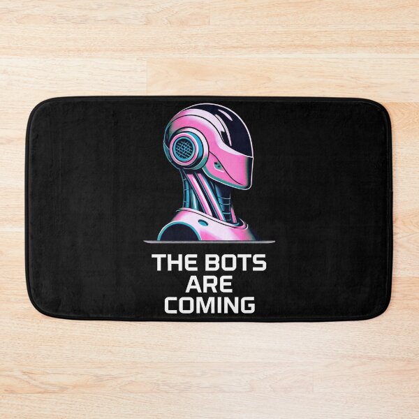 Item preview, Tesla bot designed and sold by TEEJAMBOREE.