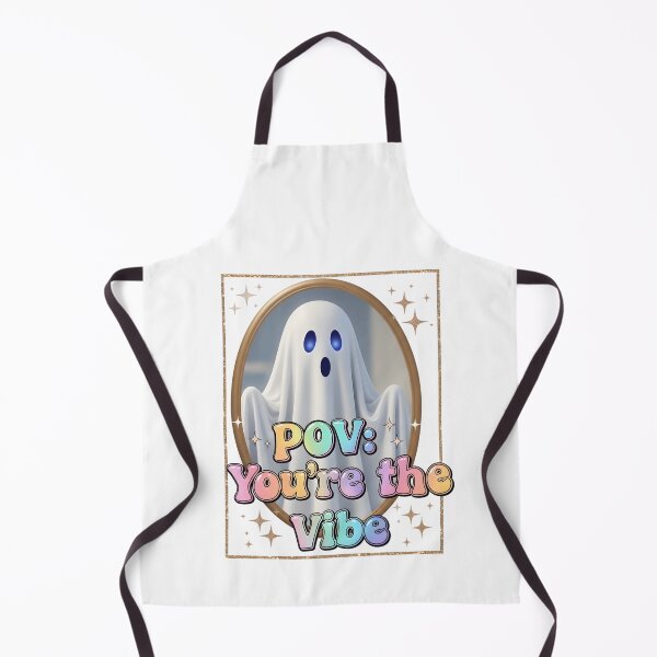 Item preview, POV: You’re the Vibe – Kawaii Ghost Affirmation Digital Art designed and sold by AnnDesignStudio.
