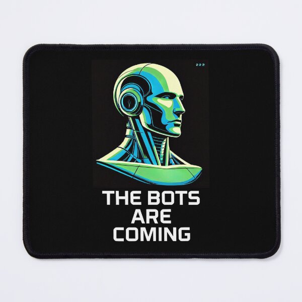 Item preview, Tesla bot designed and sold by TEEJAMBOREE.
