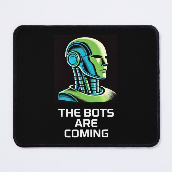 Item preview, Tesla bot designed and sold by TEEJAMBOREE.