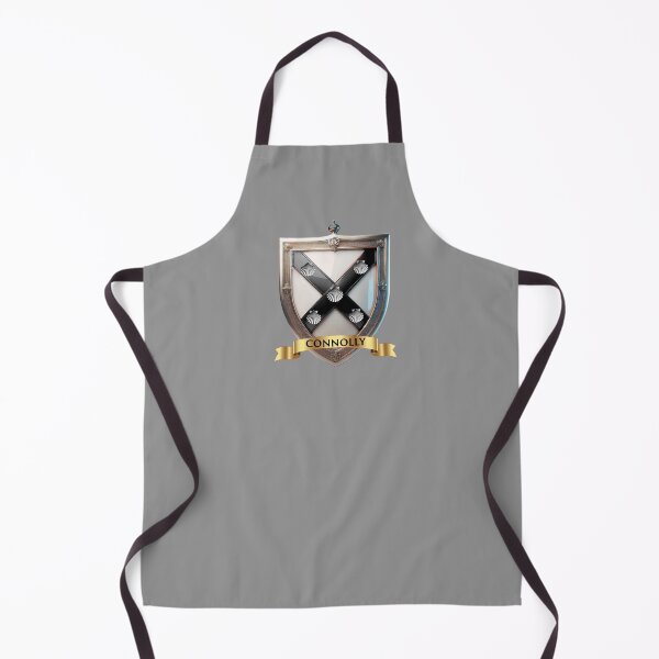 Item preview, Connolly Coat of Arms – Saltire Crest with Banner designed and sold by Highlandkings.