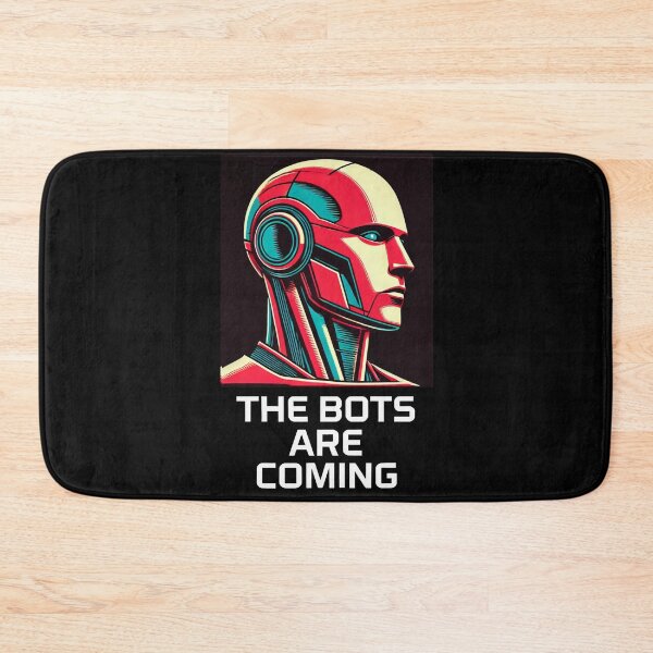 Item preview, Tesla bot designed and sold by TEEJAMBOREE.
