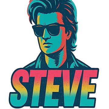 Artwork thumbnail, Stranger Things Steve Harrington - Hair Like Hellfire, Style Like No One Else by BigDeezTees