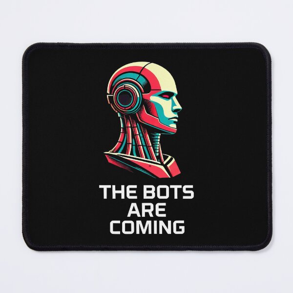 Item preview, Tesla bot designed and sold by TEEJAMBOREE.