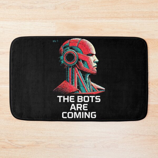 Item preview, Tesla bot designed and sold by TEEJAMBOREE.