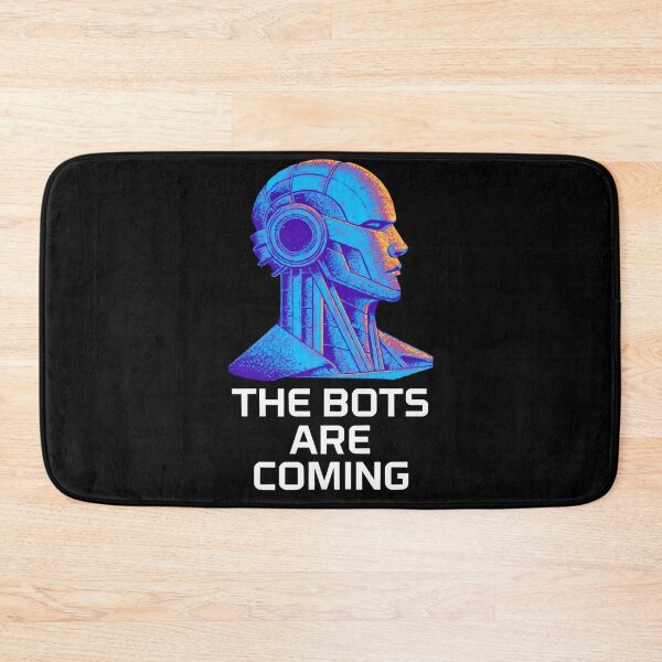 Item preview, Tesla bot designed and sold by TEEJAMBOREE.
