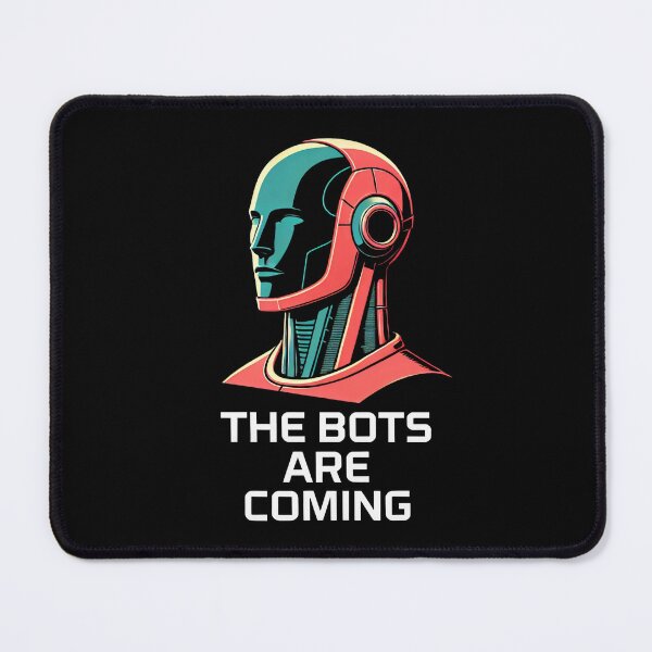 Item preview, Tesla bot designed and sold by TEEJAMBOREE.