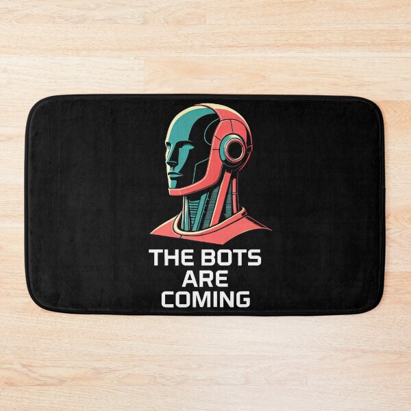 Item preview, Tesla bot designed and sold by TEEJAMBOREE.