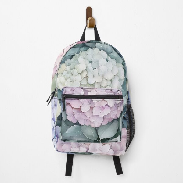 Item preview, Pretty Hydrangea and Eucalyptus designed and sold by WatercolorLane.