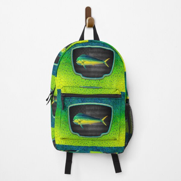 Item preview, Mahi-Mahi American Flag Badge designed and sold by artistwill.
