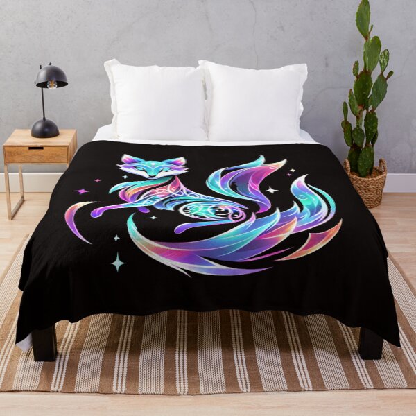 Item preview, Holographic Fox Spirit designed and sold by ViralVisionsCreating .