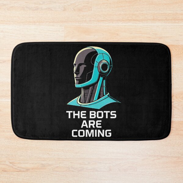 Item preview, Tesla bot designed and sold by TEEJAMBOREE.