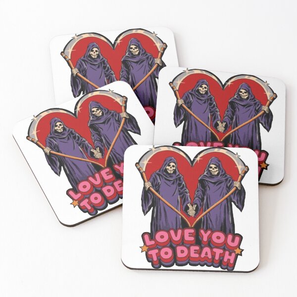 Item preview, Love you to death designed and sold by discocowgirl.