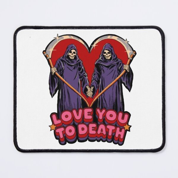Item preview, Love you to death designed and sold by discocowgirl.