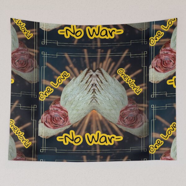 Item preview, Peace Explosion – One Love, One World, No War designed and sold by GandaArt.