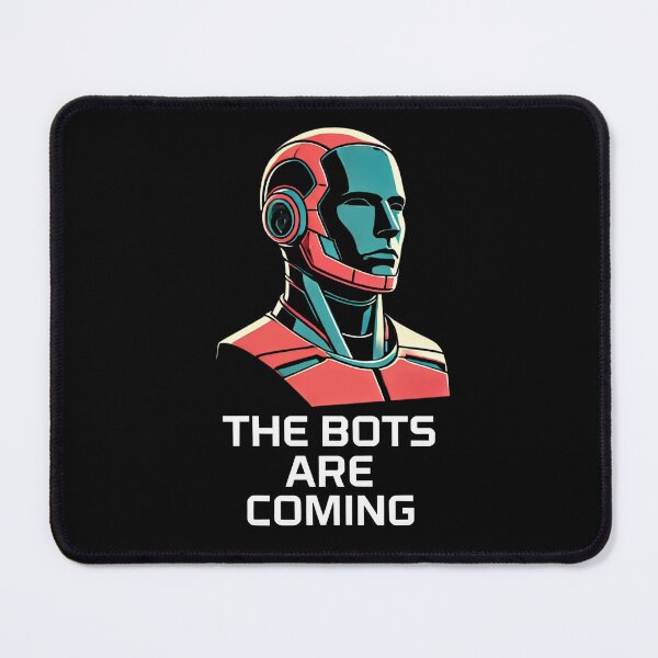 Item preview, Tesla bot designed and sold by TEEJAMBOREE.