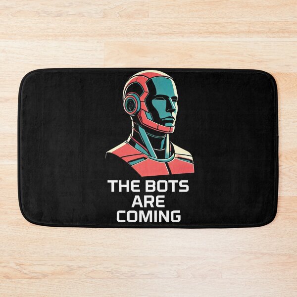 Item preview, Tesla bot designed and sold by TEEJAMBOREE.