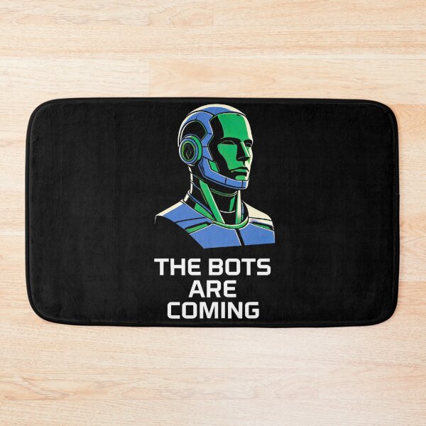 Item preview, Tesla bot designed and sold by TEEJAMBOREE.