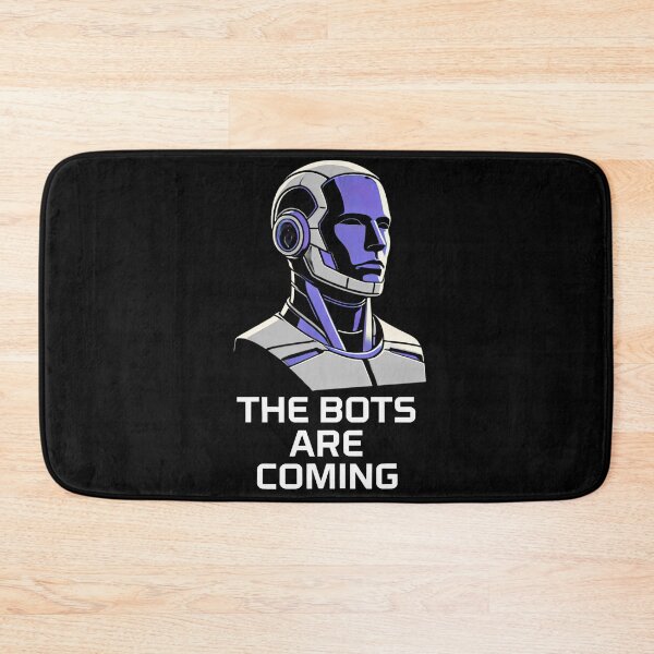 Item preview, Tesla bot designed and sold by TEEJAMBOREE.