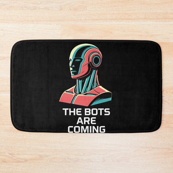 Item preview, Tesla bot designed and sold by TEEJAMBOREE.