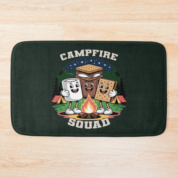 Item preview, Funny Camping Campfire Squad Smores Camp designed and sold by tamdevo1.