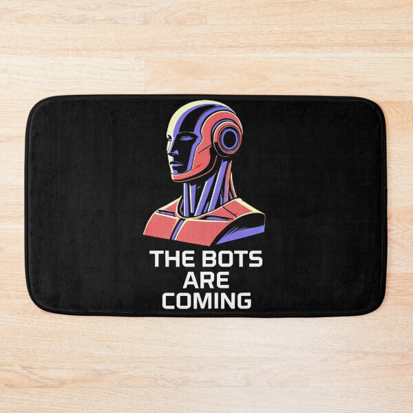 Item preview, Tesla bot designed and sold by TEEJAMBOREE.