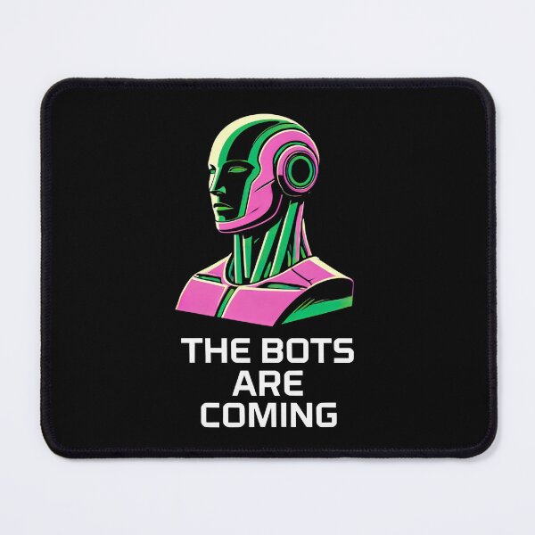 Item preview, Tesla bot designed and sold by TEEJAMBOREE.