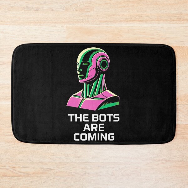 Item preview, Tesla bot designed and sold by TEEJAMBOREE.