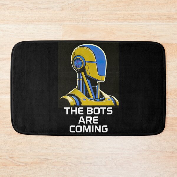 Item preview, Tesla bot designed and sold by TEEJAMBOREE.