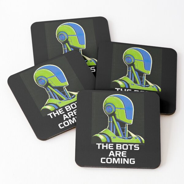Item preview, Tesla bot designed and sold by TEEJAMBOREE.
