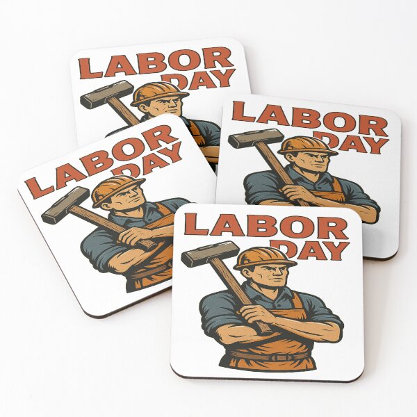 Item preview, Labor Day: Vintage Comic-Style Worker Graphic designed and sold by Vibeware.