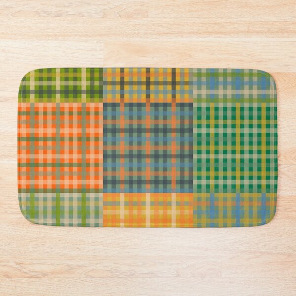 Item preview, Gingham Patchwork Checkered Preppy Multicolored Plaid Pattern designed and sold by kierkegaard.