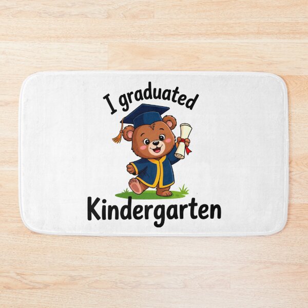Item preview, Cute Bear Kindergarten Graduation designed and sold by Bliss Find And Design.