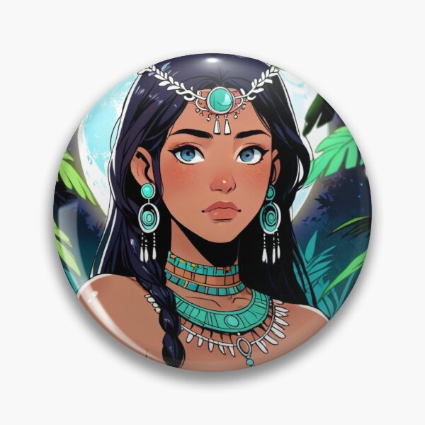Item preview, Ixchel, Mother of Water and the Moon designed and sold by BespokeBrushes.
