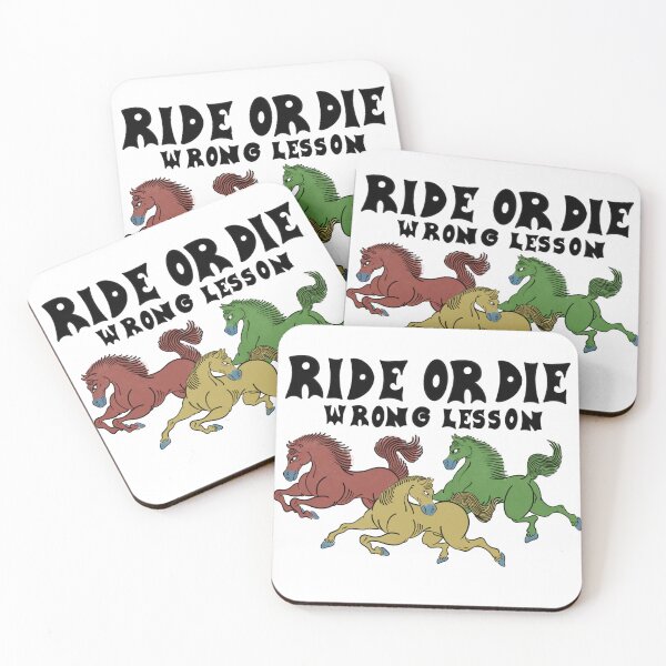 Item preview, Ride or die designed and sold by WrongLesson1.