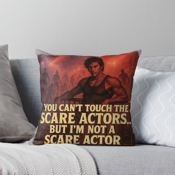 Item preview, You Can't Touch the Scare Actors (with man) - HHN - Halloween Horror Nights 2025 - Universal Studios designed and sold by Theme Snark.