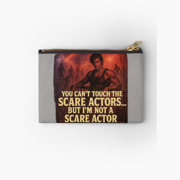 Item preview, You Can't Touch the Scare Actors (with man) - HHN - Halloween Horror Nights 2025 - Universal Studios designed and sold by Theme Snark.