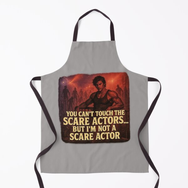 Item preview, You Can't Touch the Scare Actors (with man) - HHN - Halloween Horror Nights 2025 - Universal Studios designed and sold by Theme Snark.