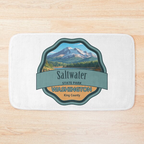 Item preview, Saltwater State Park, King County, Washington designed and sold by Wanderful-roads.