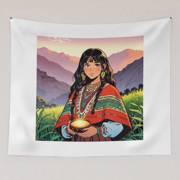 Item preview, Pachamama, Heart of the Living Earth designed and sold by BespokeBrushes.